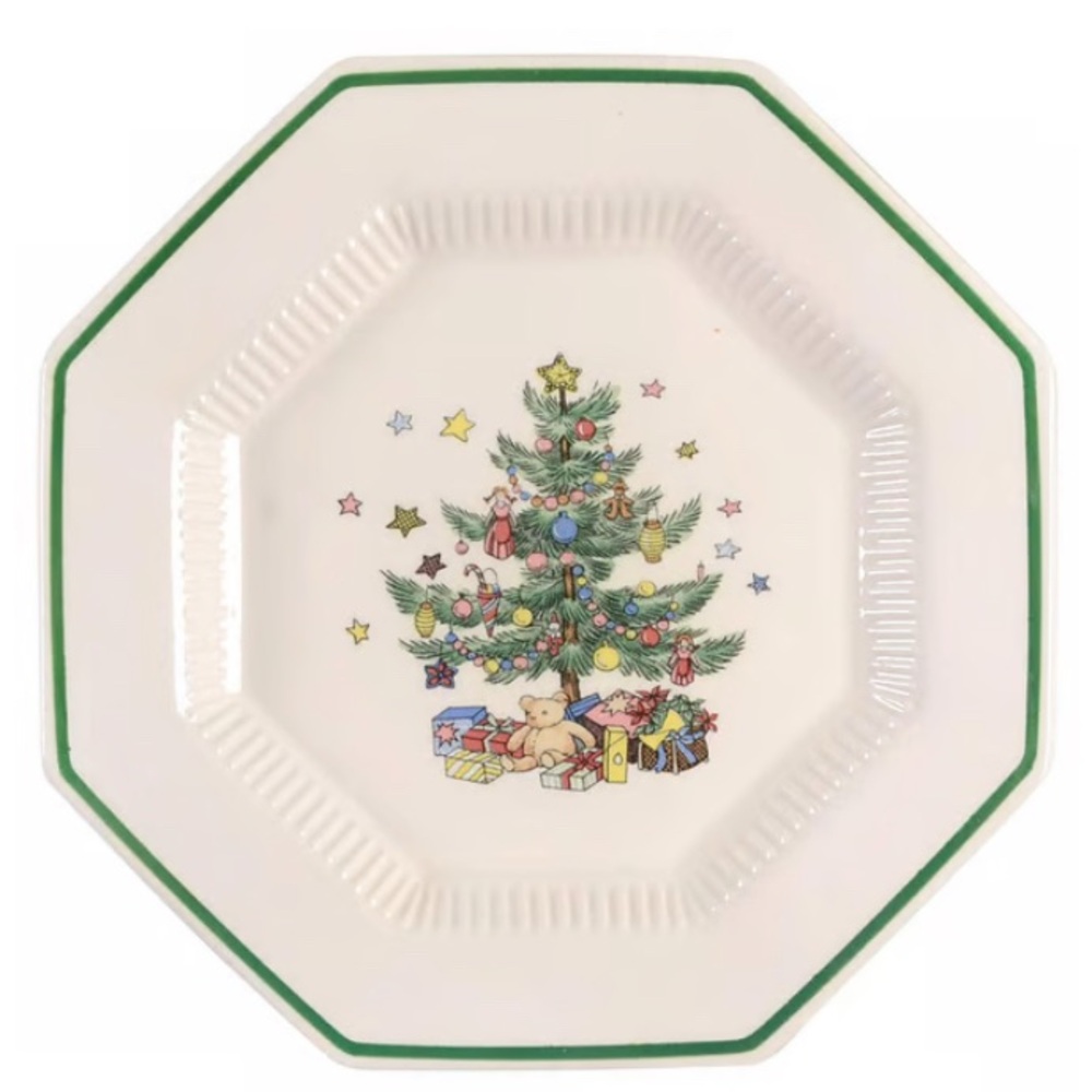 4 Nikko Christmastime salad plates $176 price is for 1 plate I have 4